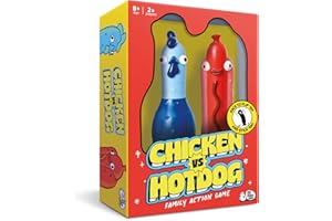 Big Potato Chicken vs Hotdog: The Ultimate Challenge Party Game for Kids, Teens, Adults and Flipping-Fun Families