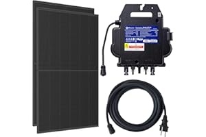 Balkonkraftwerk 800Wp APSystems EZ1-M Wechselrichter mit WLAN WiFi und Trina Solar 440W Module mit 5m Anschlusskabel