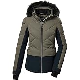 Killtec Women's Ksw 102 Wmn Ski Qltd Ski Jacket / Functional Jacket in Down Look with Removable Hood and Snow Guard