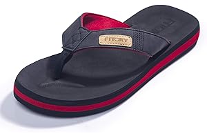 FITORY Uomo Infradito Adulto Flip Flops Scarpe da Spiaggia e Piscina Luce Antiscivolo Suola in Gomma Taglia 39-48 EU