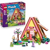 LEGO Friends Doğa Kampı Kul&uuml;besi 42682 | 6 Yaş ve &Uuml;zeri &Ccedil;ocuklar i&ccedil;in 2 Mini Bebek ve Oyuncak Kedi İ&ccedil;eren Oyuncak Yapım Seti,