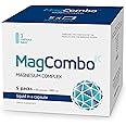 MagCombo - Concentrated Pure Magnesium, Special Oil Formula for Maximum Absorption, enriched with Vitamins В2, В6, В12 and С, only 1 Capsule Daily. (Pack of 5, 100)