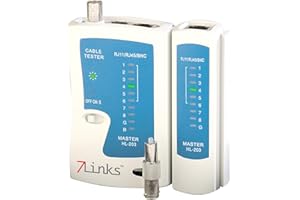 7links Netzwerk-Kabeltester für RJ45-/RJ11-Kabel