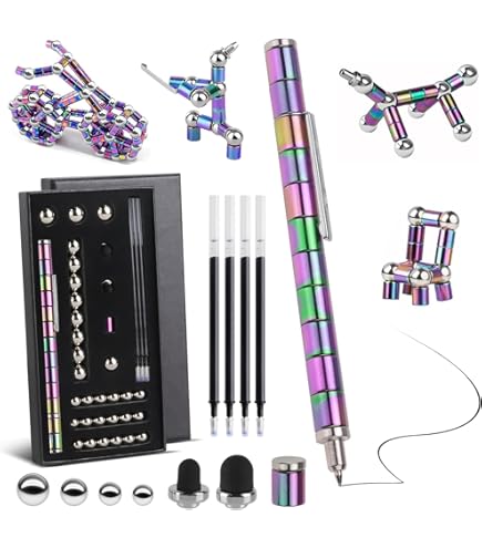 CTYESGH fidget-pen, magnetische balpen, grappige