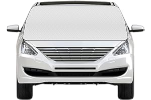 DIBOTELL Frontscheibe Abdeckung,Auto Frontscheibe Faltbar,Autoscheibe Frostabdeckung Winter,Autoscheibenabdeckung, Windschutzscheibe Sonnenschutz, Winschutzscheiben Abdeckung 145 * 90cm