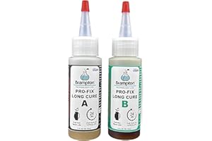 BRAMPTON TECHNOLOGY, LTD. Brampton PRO-FIX Epoxy 20/20 Long Cure (Golf Club Repair Bonding Adhesive Kit)