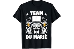 CADEAU RIGOLO ORIGINAL ENTERREMENT VIE DE GARÇON EVG Bière Humour Team Futur Marié Enterrement Vie de Garçon T-Shirt