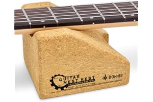 Donner Soporte para el Cuello de la Guitarra, Guitarra Cuello Resto Cuello Almohada Cuerda Instrumento Cuello Soporte, Herramienta de Reparación de Instrumentos Musicales