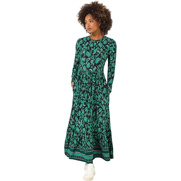 joe browns floral dress Pretty Woman Vivian Ward Brown Polka Dot Dress Julia Roberts Evening D –  Hoprom main image 0