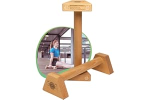 WOODPOWER PowerBars - Poignées de pompes parallèles en bois, antidérapantes, pour l'intérieur et l'extérieur - Pour la callisthénie, l'entraînement de poids corporel