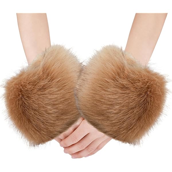 Dames Winter Furry Beenwarmers Faux Fur Santa Boot Covers Kerst Kostuum | NL