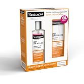 Neutrogena Spot Controlling Facial Moisturizer Routine (50ml) and Facial Cleanser (200ml) Set with Salicylic Acid for Acne Pr