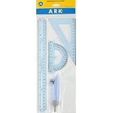 Ark &Ccedil;izim Seti 30 cm Cetvelli 4 par&ccedil;a