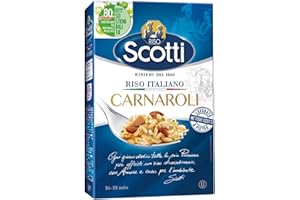 Riso Scotti - Riso Carnaroli - Riso per Risotti Superfino Pronto in 16' - 1 kg