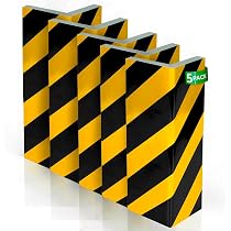 4 Paracolpi Garage 30x10cm - Protezione Pareti Schiuma EVA Spessore 2cm