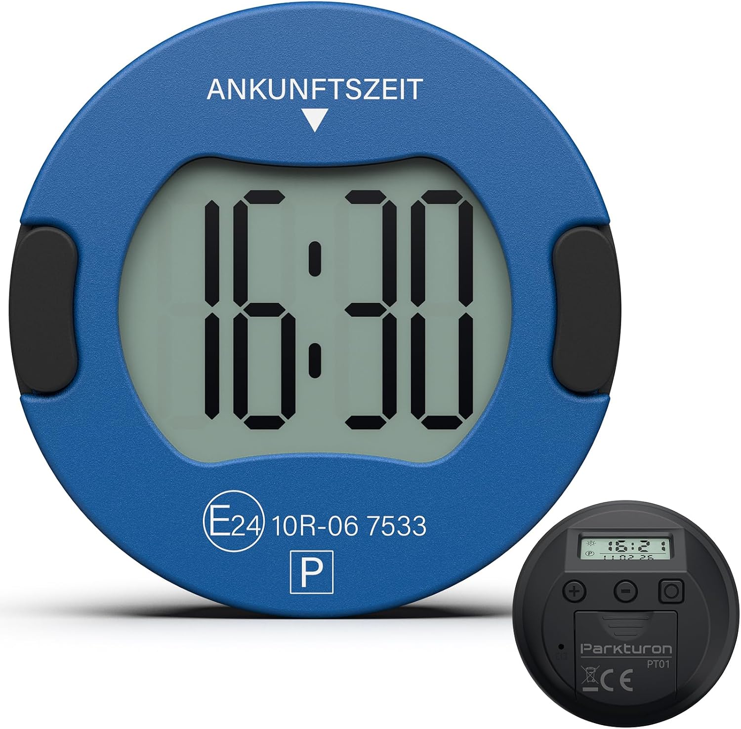 Technische Daten & Spezifikationen : Parkturon Elektronische Parkscheibe mit Zulas