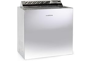 ‎TIME4WELLNESS Sentiotec Nordex Style Saunaofen 6/8/9 kW mit Wandbefestigung (8 kW)