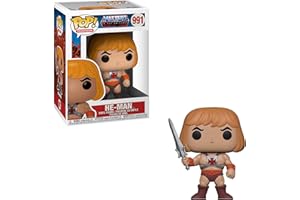 Funko Pop! Animation: Masters of The Universe-He-Man - Les Maîtres de l'univers - Figurine en Vinyle à Collectionner - Idée de Cadeau - Produits Officiels - Jouets pour Les Enfants et Adultes