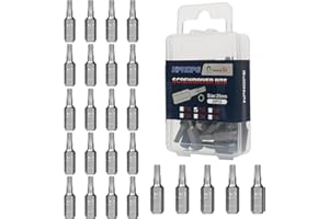 HPHOPE T15 Bit, Torx Bit T15, Bit-Sortiment, Länge: 25 mm, 25 Stück