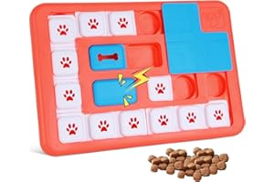 Pewwt Dog Puzzle Toys for Smart Dogs, Interactive Dog Treat Puzzle for Large Medium Small Breeds, Dog Enrichment Toys for Mental Stimulation Brain Games, Dog Food Puzzles Treat Dispensing Toys
