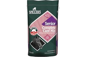 SPILLERS Complete Care Mix Senior Horse Feed 20kg - Complete Nutritional Care, Food for Senior Horses and Ponies - Digestive, Joint and Immune Support, Horse Mix with Pre and Probiotics