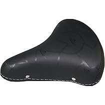 Sella Montegrappa Per Bicicletta - Pelle Sintetica, Molle, 265x220mm, Nero - Foto 12