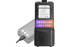 BAOFENG BL-5L 3800mAh USB-C-batteri, Li-ion med hög kapacitet