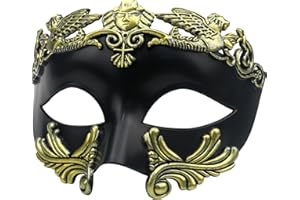 Lilwemen Ancient Greek Spartan Warrior Roman Masquerade Mask Men Venetian Mask Wedding Ball Mask Mardi Gras Mask Wedding Ball Mask Burlesque Ball Party