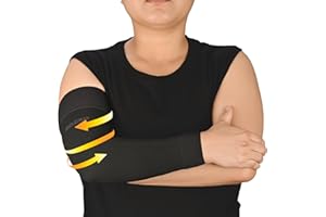 AMZAM® Manchon de compression médicale pour homme et femme, 20-30 mmHg, orthèse de compression graduée avec bande en silicone pour soulager la douleur, lymphœdème, œdème, gonflement, arthrite