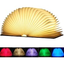 LED Buchlampe Faltbar – 6 Farben, USB-aufladbar, Als Nachtlicht Oder Stimmungsbeleuchtung