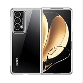 GIOPUEY Case Compatible with Honor Magic V2, High Transparency Case, Hard PC Material Case, No Yellowing, No Fading. - Silver
