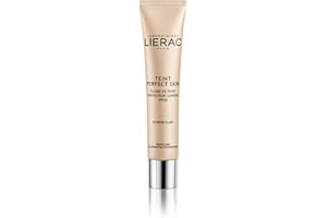 Lierac Teint Perfect Skin Fondotinta Fluido con Acido Ialuronico, per Tutti i Tipi di Pelle, 01 Beige Chiaro, 30 ml