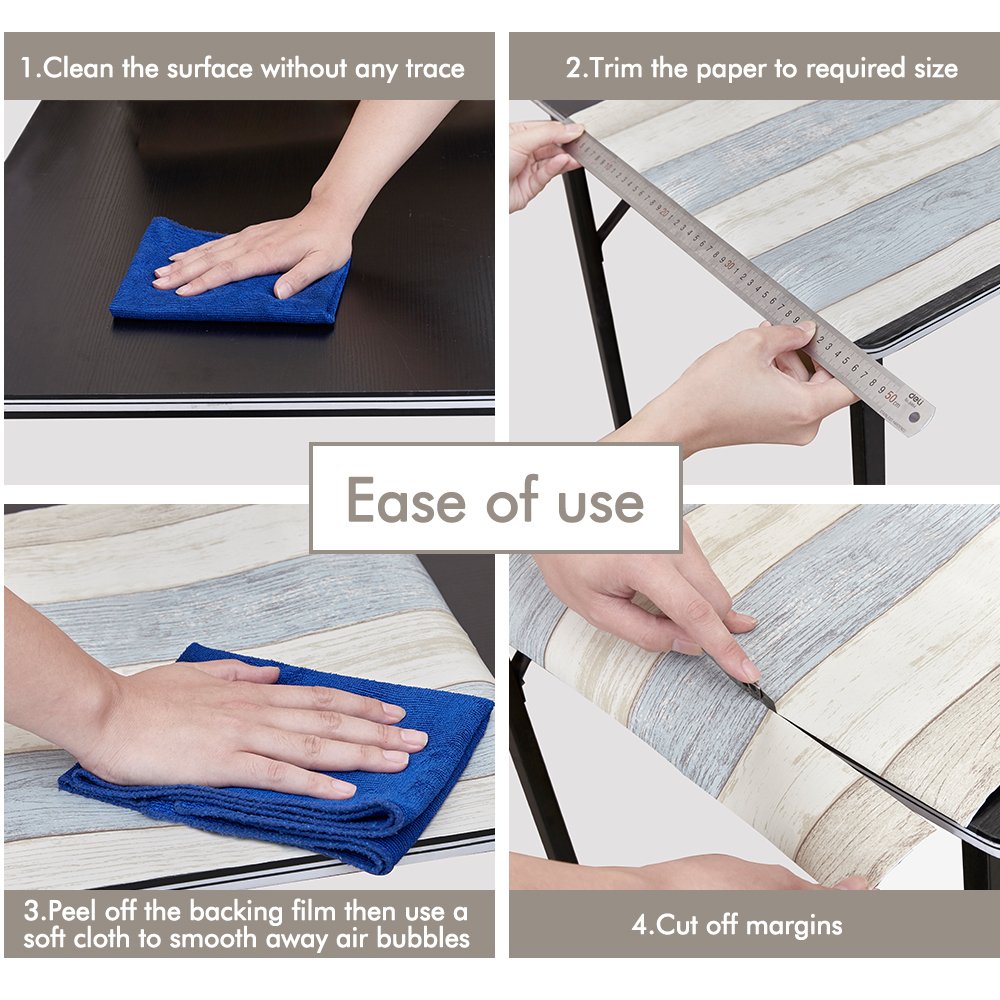 Homein Carta Adesiva Per Mobilirivestimento Mobili Adesivo Per Cassettiera Cucinapellicola Adesiva Per Armadiotavolopvc Anti Macchia Antisudicio