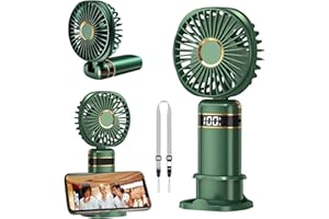 Unipampa Mini ventilateur portatif, Petit Ventilateur a Main, Ventilateur de poche rechargeable, Ventilateur à piles, Ventilateur Personnel Pliable, USB Ventilateur Portable Pliable, pour l'extérieur