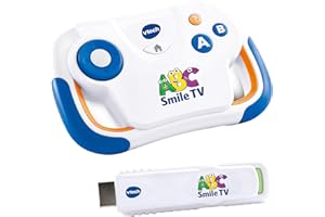 Vtech 80-613264 ABC Smile TV Game Console, Multicoloured