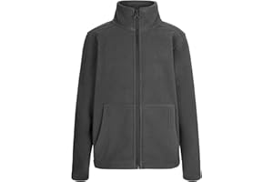 Mukua Mixte Enfant Perth Kids; Chaqueta Polar Niño; Color Dark Grey; Talla 12/14 Veste Polaire, Gris Foncé, 12-14 Ans EU