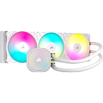 Boîtier PC CORSAIR 3500X ARGB Blanc - Verre Trempé, 3 Ventilateurs RGB, Compatible ATX