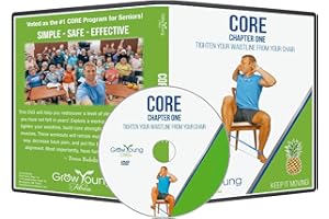 Grow Young Fitness Core Strength Exercises for Seniors - Tone, Tighten, and Strengthen Your Waistline - Chapter One Senior Exercise DVD