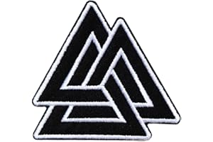 TOPT CELTE ecusson Breton Bretagne Triangle Viking Odin celte Celtic Breizh Biker 7x7cm patche Insigne