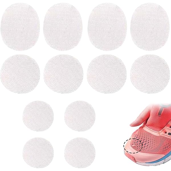 Lot de 72 patchs de réparation pour talon de chaussure - Kit de réparation pour chaussures de sport, talons hauts - Kit de réparation pour chaussures de sport, talons hauts