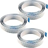 AZDelivery 3 x Câble de Remplacement Flex 200 cm pour caméra/écran Raspberry Pi
