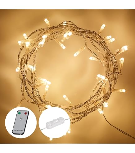 Guirlande Lumineuse USB 5m 50 LED - Décoration Intérieur/extérieur Pour Chambre, Noël, Fête, Jardin (blanc) - 3