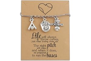 KUIYAI Softball regalo giocatore di softball regalo vita sarà sempre gettare le curve basta continuare a fouling them off