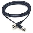 Maincore 3m BNC to BNC / RG58 50ohm CCTV Camera Video Coaxial Cable Lead (Available in 1m, 2m, 3m, 5m, 10m, 15m) (3m)