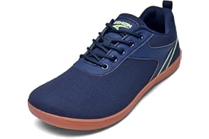 ASHION Unisex buty do chodzenia boso, dla kobiet i mężczyzn, szerokie buty do chodzenia w terenie, do biegania po ulicy