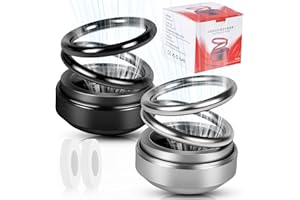 COLEESON 2 Stücke Kinetische Molekularheizung, Tragbare Kinetische Mini-Heizung, Tragbare Mini-kinetische, Kinetische-Vibrationskühler für Fahrzeuge, Wohnzimmer (C) (A)