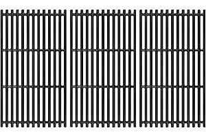 GGC 17" Grill Grates for Charbroil Tru Infrared 4 Burner 463242715 463242716 463276016 466242715 466242716 G533-0009-W1A, Cast Iron Grill Grates for Lowe's 606682 Nexgrill 720-0882A BHG 720-0882