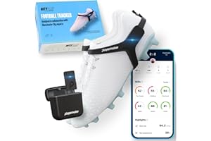 CITYPLAY Smart Football Tracker for Cleats by Playermaker, Track 25+ Technical & Physical Metrics, 12 Month Access to CITYPLAY Football Training App Included, Advanced Than GPS
