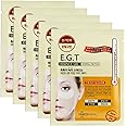 MEDIHEAL E.G.T Essence Gel Eye Fill Patch 5 Pouch - for Dark Circle, Aging Skin, Puffy Eyes, EGF, Marine Collagen Skin Elastic and Moisturizing Highly Concentrated Essence Gel Eye Patches