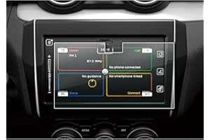 LFOTPP Lot de 2 films de protection d'écran pour Suzuki Swift/Swift Sport 7 pouces Film de navigation transparent PET